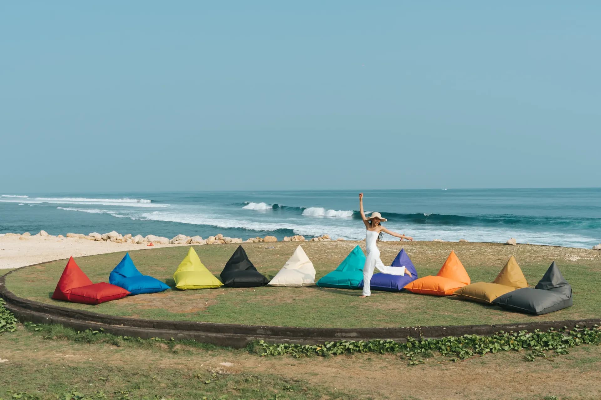 Hello Beanbag Bali Atmosphere